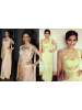 Stylish Trendy Long Gown with Churidar